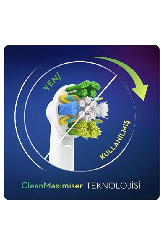 Floss Action 3 1 Cleanmaximizer Teknolojili Yedek Fırça Başlığı