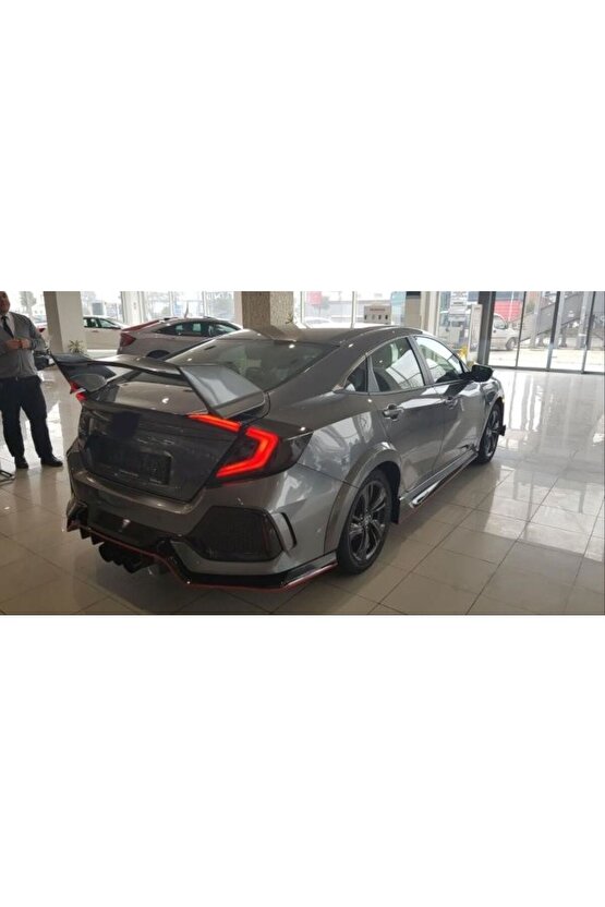 Honda Civic Typer Arka Tampon Seti 2016  2020