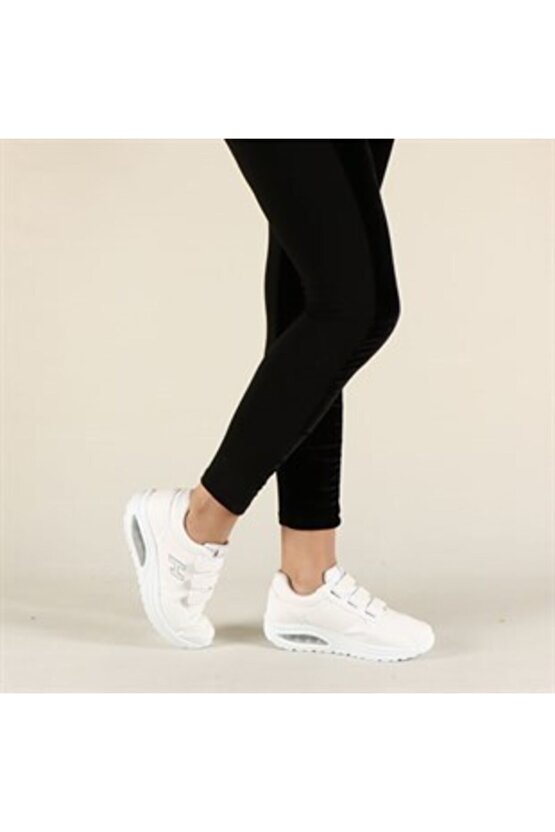 Kadın  Beyaz Madelyn Sneaker Model Spor Ayakkabı 1759-1-z36 Numara