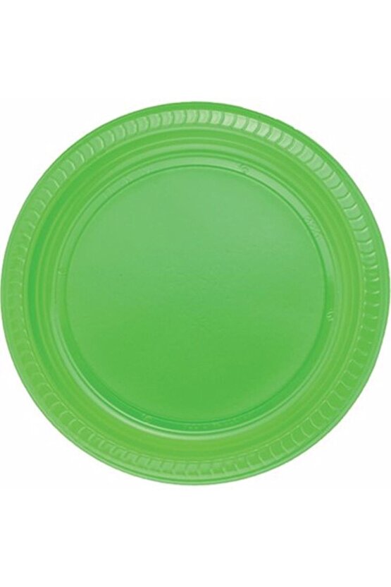Plastik Tabak 25li Yeşil Renk