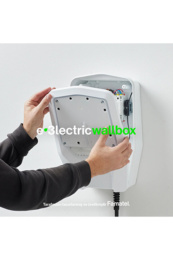 Elektrikli Aracınıza 22 kW Güçle Hızlı Şarj İstasyonu Famatel E-3lectric Wallbox