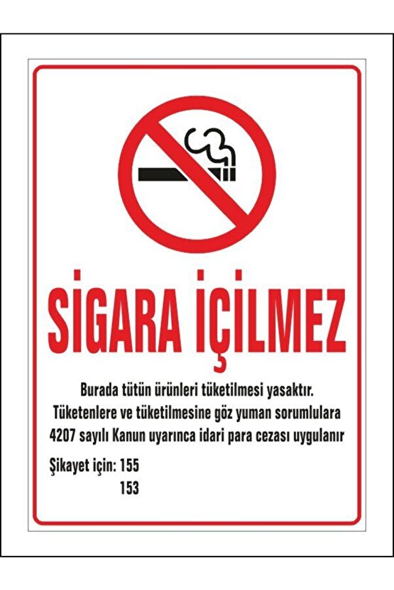 Sigara Içilmez