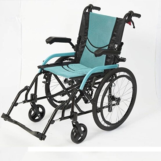 Alüminyum Refakatçi Özellikli Tekerlekli Sandalye