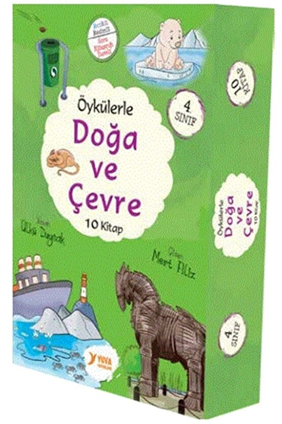 4. Sınıf Doğa Ve Çevre Serisi (10 Kitaplık Set) - Ülkü Duysak 9789755176192