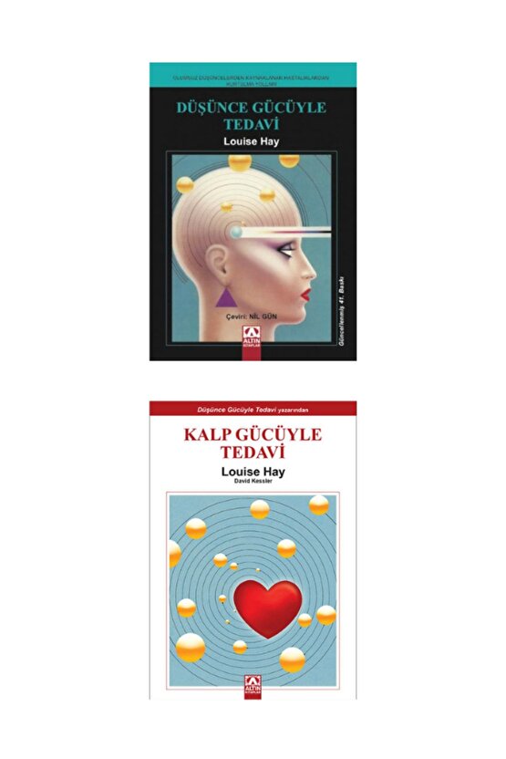 Düşünce Gücüyle Tedavi, Kalp Gücüyle Tedavi | 2 Kitap Set | Louise Hay