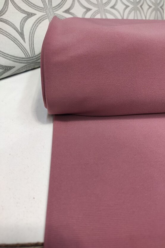 Pembe Renk Elbiselik Likralı Kumaş 150 cm