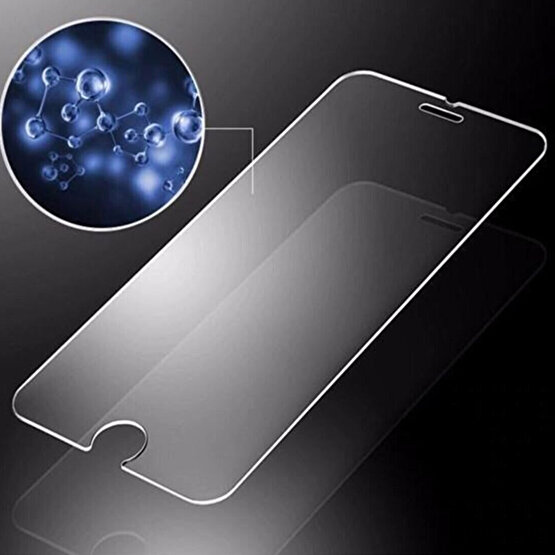 Wontis Apple iPhone 13 Mini Gerçek A+ Kırılmayan Nano Cam + Dijital Ekran Temizleme Seti