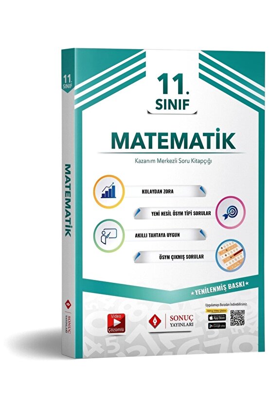 11. Sınıf Matematik Modüler Set Sonuç Yayınları