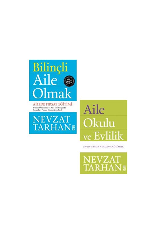 Bilinçli Aile Olmak + Aile Okulu Ve Evlilik 2 Kitap Set - Nevzat Tarhan