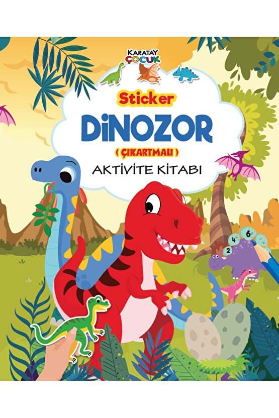 Stıcker Çıkartmalı AktiviteKitabı(8 Kitap)(araçlar-çiftlik-deniz-dinozor-orman-prenses-unıcorn-uzay)