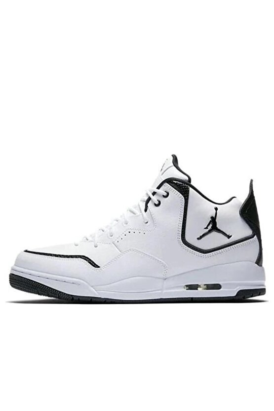 Air Jordan Courtside 23 White Black Leather Sneaker Erkek Deri Basketbol Ayakkabısı Limited E
