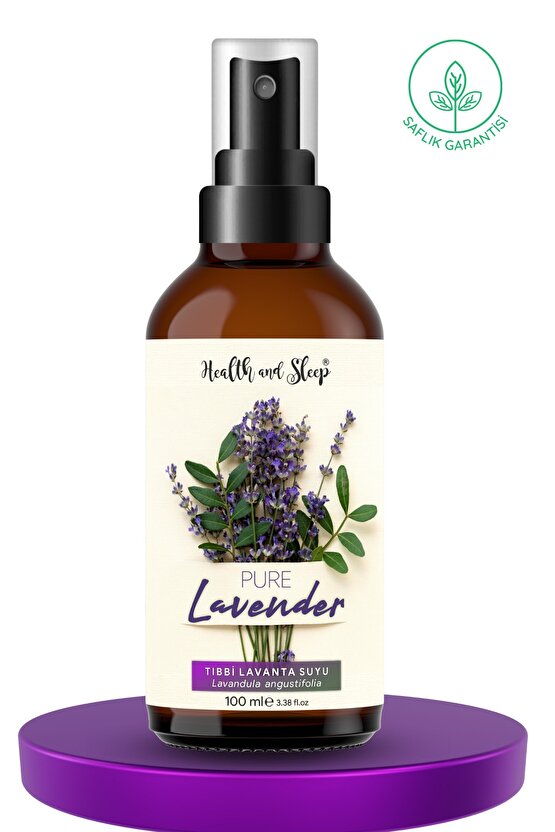 Saf Lavanta Suyu Sprey 100ml (lavandula Angustifolia)