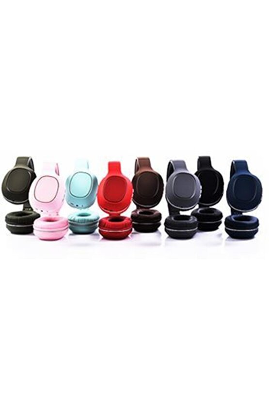 Kırmızı Bluetooth Kulaklık Wireless Mikrofonlu Sdaux Bt-1608