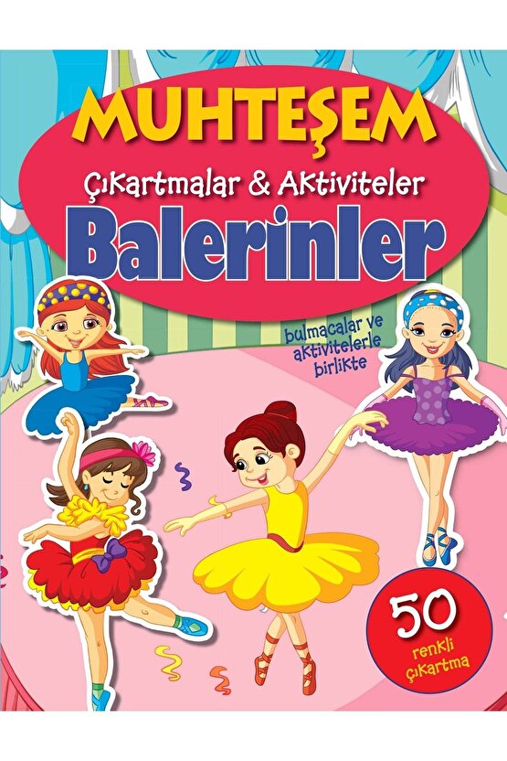 Muhteşem Çıkartmalar Balerinler Ve Prensesler Seti