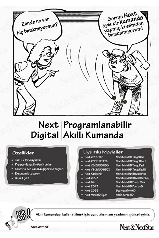 Next 2053 Hd Digital Uydu Kumandas