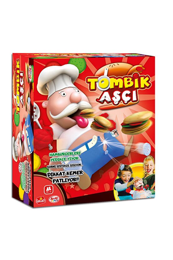 Tombik Aşçı Kutu Oyunu - Şişman Aşçı Oyunu - Aile Oyunları - Çocuk Oyunları