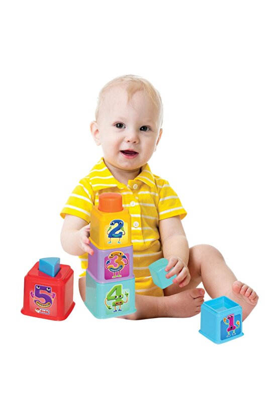 Kare Kule Bultak - Bebek Oyuncakları - Eğitici Oyuncaklar - Bebek Ürünleri