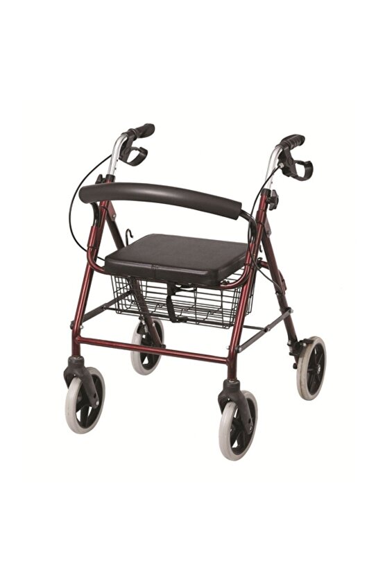 Ekonomik Rolatör Tekerlekli Rollator Yürüteç Hasta Yaşlı Yürüteci P580