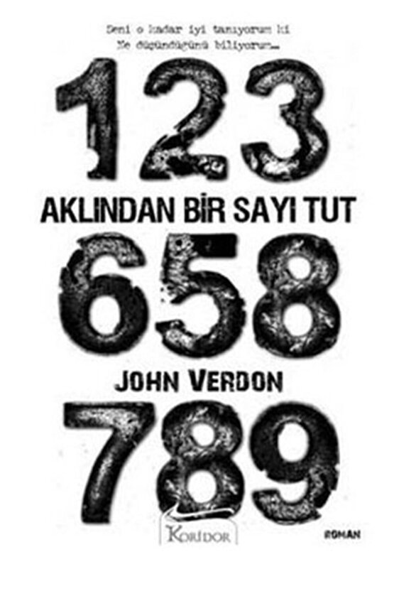 Aklından Bir Sayı Tut  John Verdon  Koridor Yayıncılık