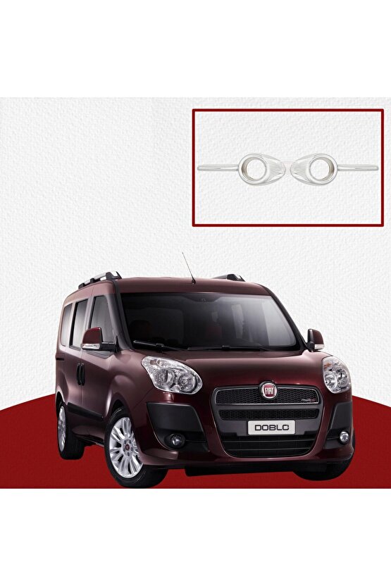 Unc Fiat Doblo Sis Farı Çerçevesi 2010- Abs Krom