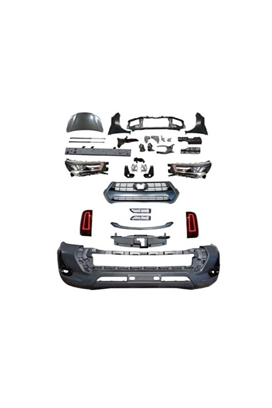 Toyota Hilux Vigo 2021 Dönüşüm Revo Body Kit Seti 2004  2015