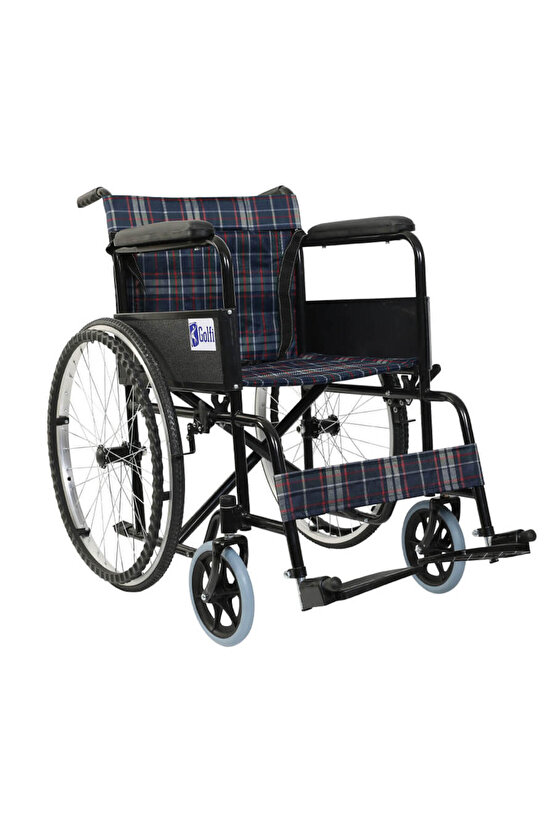 G100 Standart Manuel Katlanır Tekerlekli Sandalye