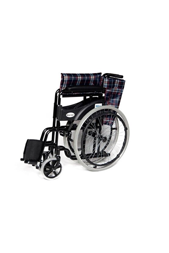 Ithal Katlanır Tekerlekli Sandalye Dolgu Tekerli Manuel Tekerlekli Sandalyesi