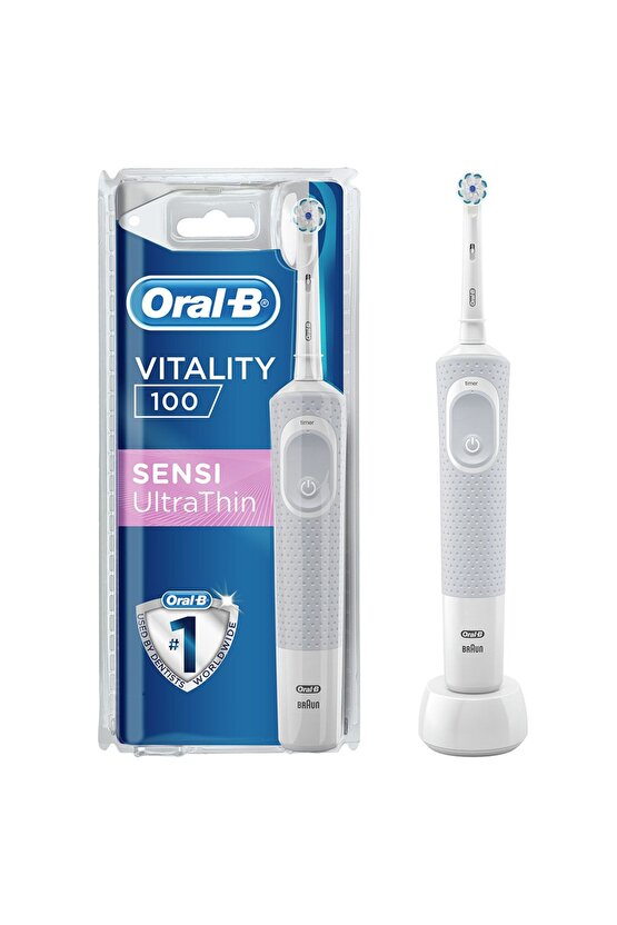 D100 Vitality Sensi Ultra Thin Şarjlı Diş Fırçası