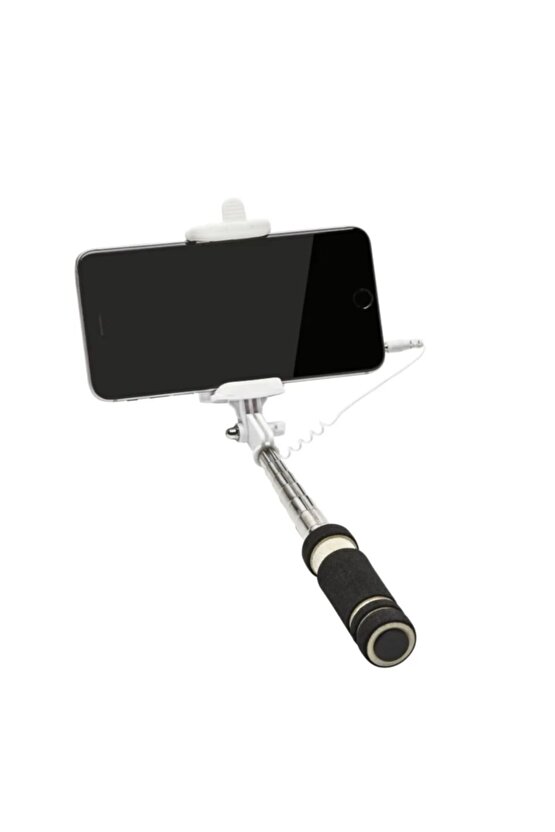 Mini Selfie Çubuğu 3.5 Mm Jack Girişli Selfie Stick