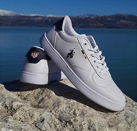 U.S.Polo Thunder Beyaz Sneaker Spor Ayakkabı