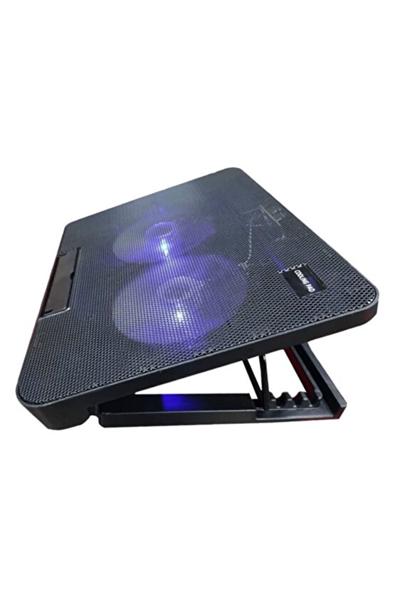 Laptop Soğutucu Fan Cooling Pad Notebook Altlığı Çift Fanlı