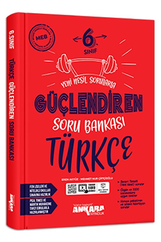 6. Sınıf Türkçe Güçlendiren Soru Bankası Soru