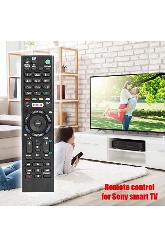 Sony Kdl-40we665 Uyumlu Smart Led Tv Kumandası