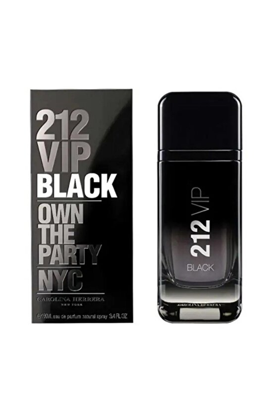 Carolina Herrera 212 Vip Black EDP 100 ml Erkek Parfüm