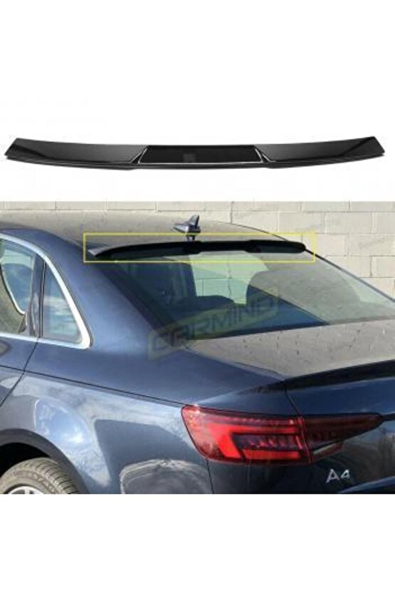 Audi A4 Cam Üstü Spoiler Boyasız Yarasa 2016