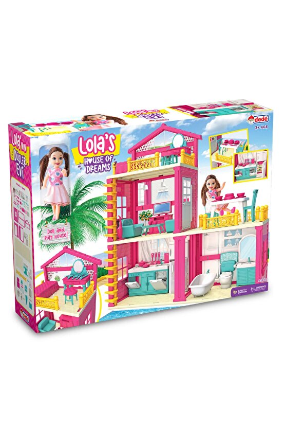 Lolanın Düşler Evi - Ev Oyuncak - Lolanın Düşler Ev Seti - Barbie Ev Seti