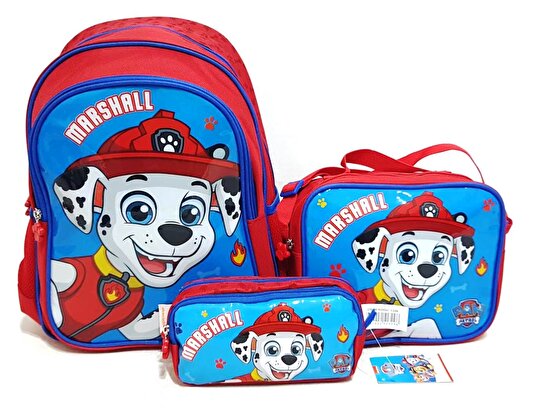 Paw Patrol İlkokul Çantası 3 lü Set 1325