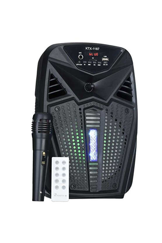StarMic Bluetooth Işıklı Karaoke Hoparlör