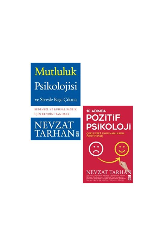 Mutluluk Psikolojisi + 10 Adımda Pozitif Psikoloji 2 Kitap Set - Nevzat Tarhan