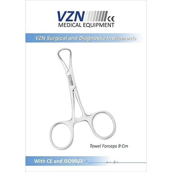 Towel Forceps 9 Cm