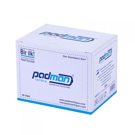 Padman Prostat Pedi İstibra Mendili 50 li