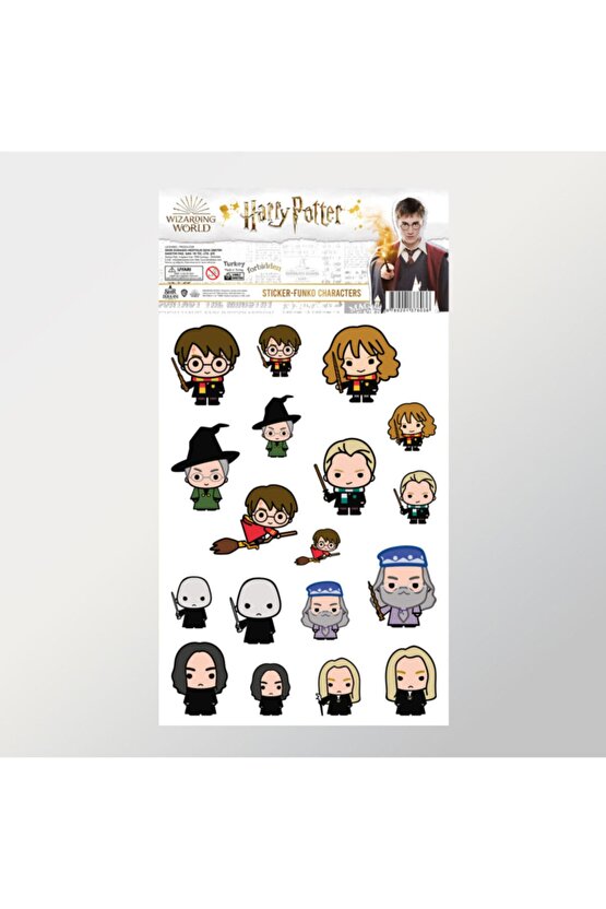 Harry Potter Karakter Ikon Stiker Set