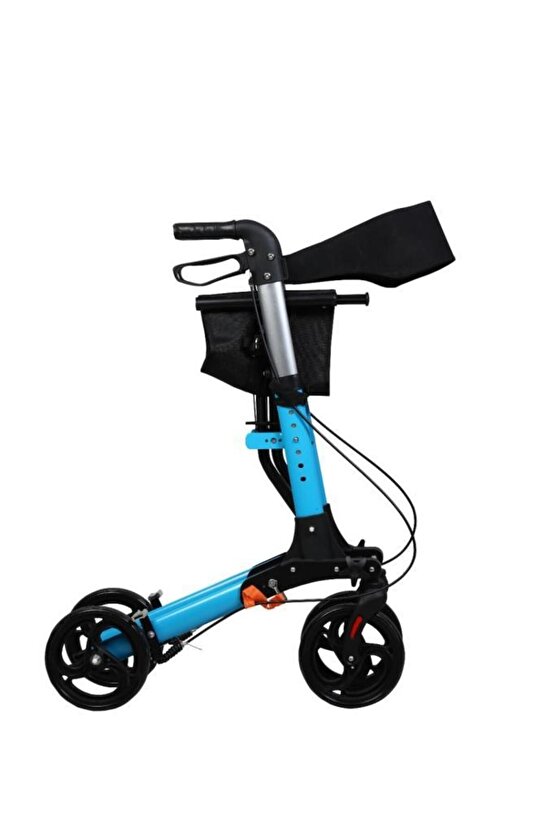 FH09 Alüminyum Katlanabilir Çantalı Lüks Rollator