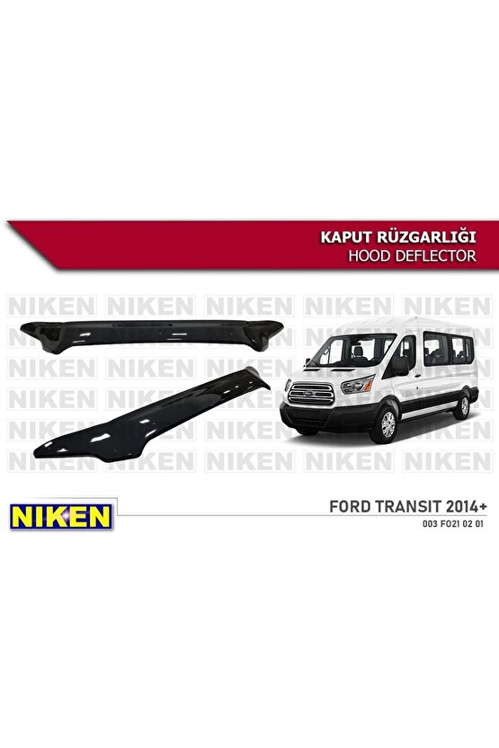 Ford Transit Kaput Rüzgarlığı Koruyucu 2014