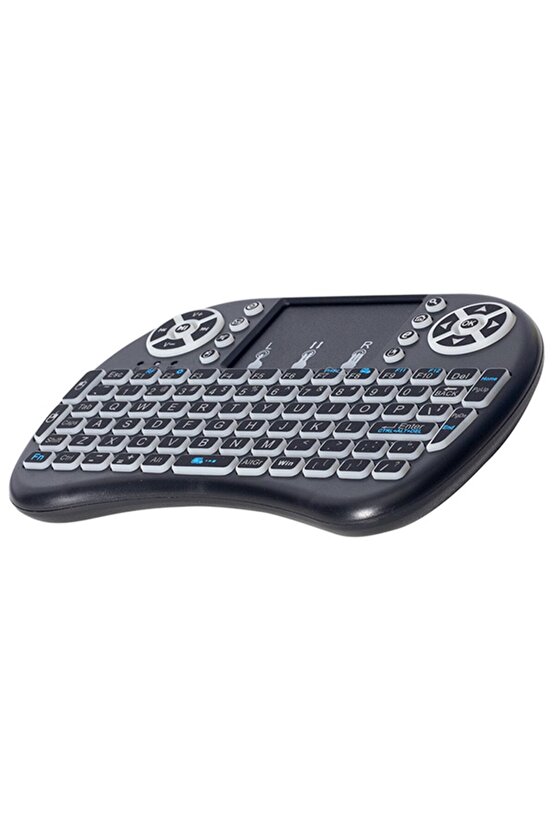 Akıllı Tahta Kablosuz Şarjlı Mini Klavye Dokunmatik Mouse