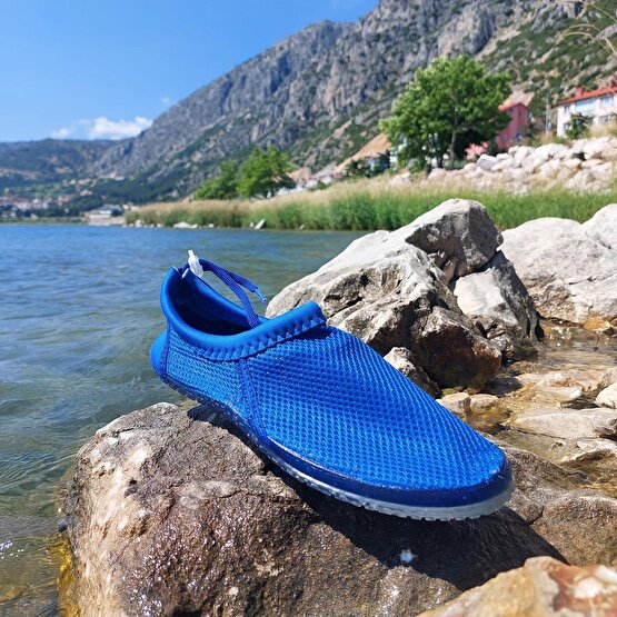 Serabien M Sax Mavi Kaydırmaz Taban Havuz Deniz Sörf Ayakkabısı