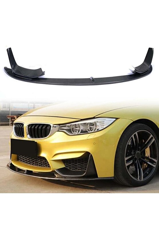 Bmw F30 F80 M3 Ön Tampon Altı Lip Ve Flap Seti 3 Parça 2012