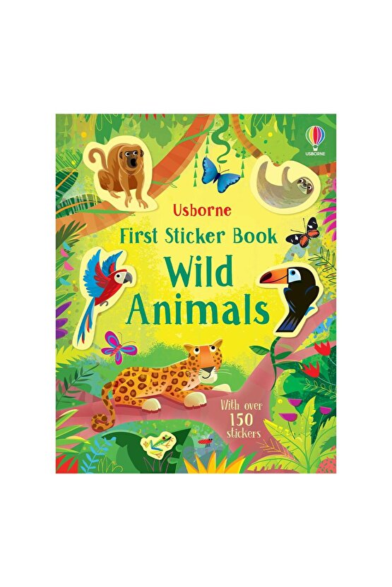 FIRST STICKER BOOK WILD ANIMALS