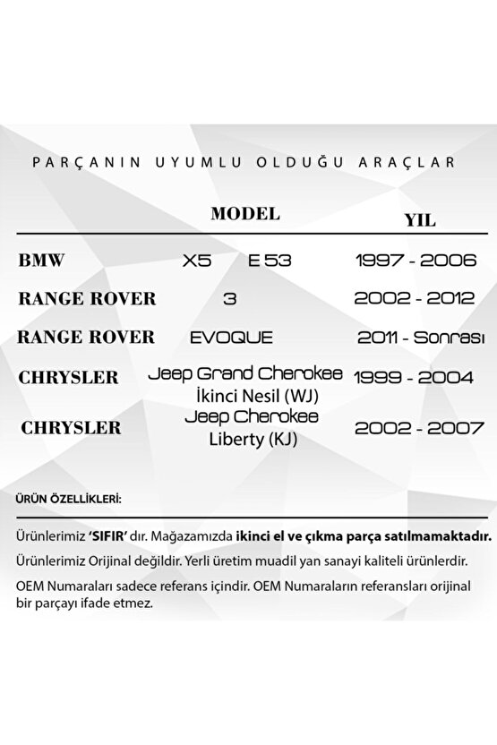 Chrysler Jeep, Freelander, Range Rover Için Yan Ayna Katlama Motoru Yuvası