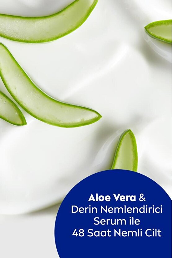 Aloe Vera 5i 1 Arada El Ve Vücut Kremi 400ml, 48 Saat Nemlendirici Serum, Normal Ve Kuru Ciltler